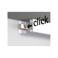 Pack de 6 clips de fixation additionnel pour Cimaise Click Rail - Accrochage Tableau Artiteq
