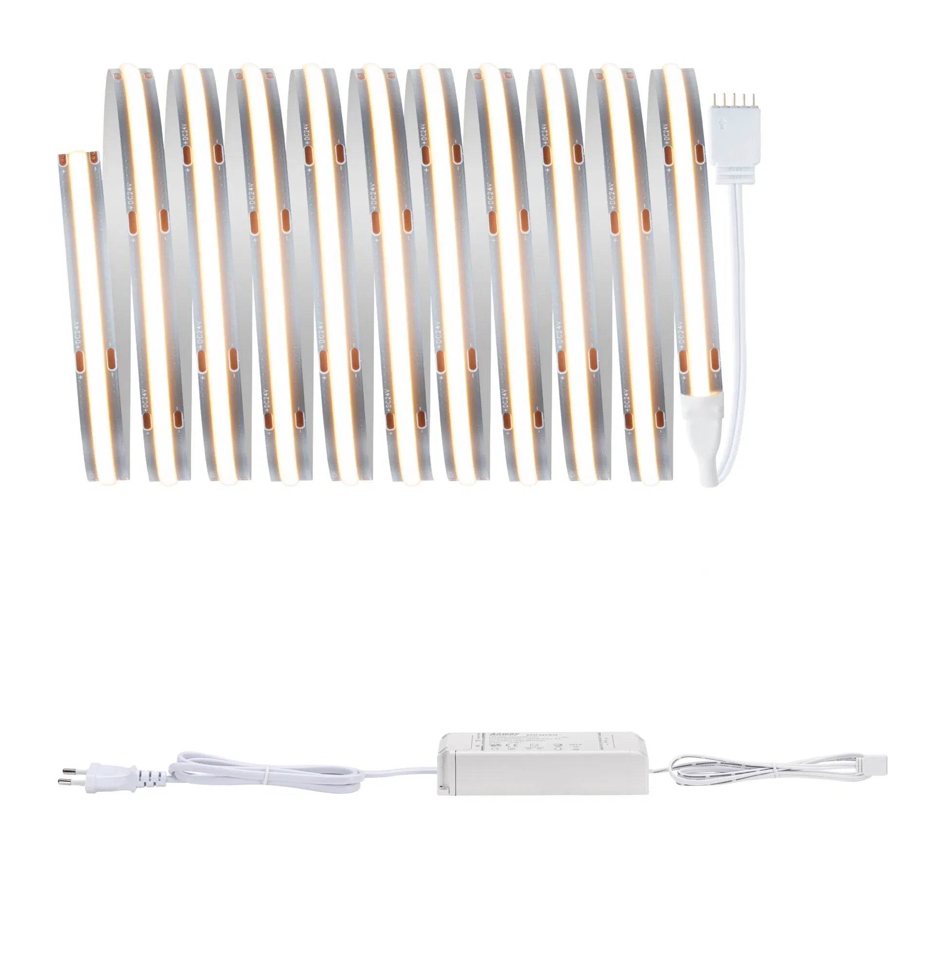 Kit bandeau MaxLED 500 COB Basic set blanc chaud Paulmann - éclairage indirect