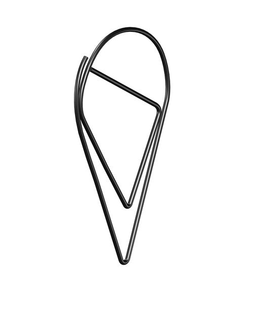 Pack de 30 trombones gouttes d'eau noir