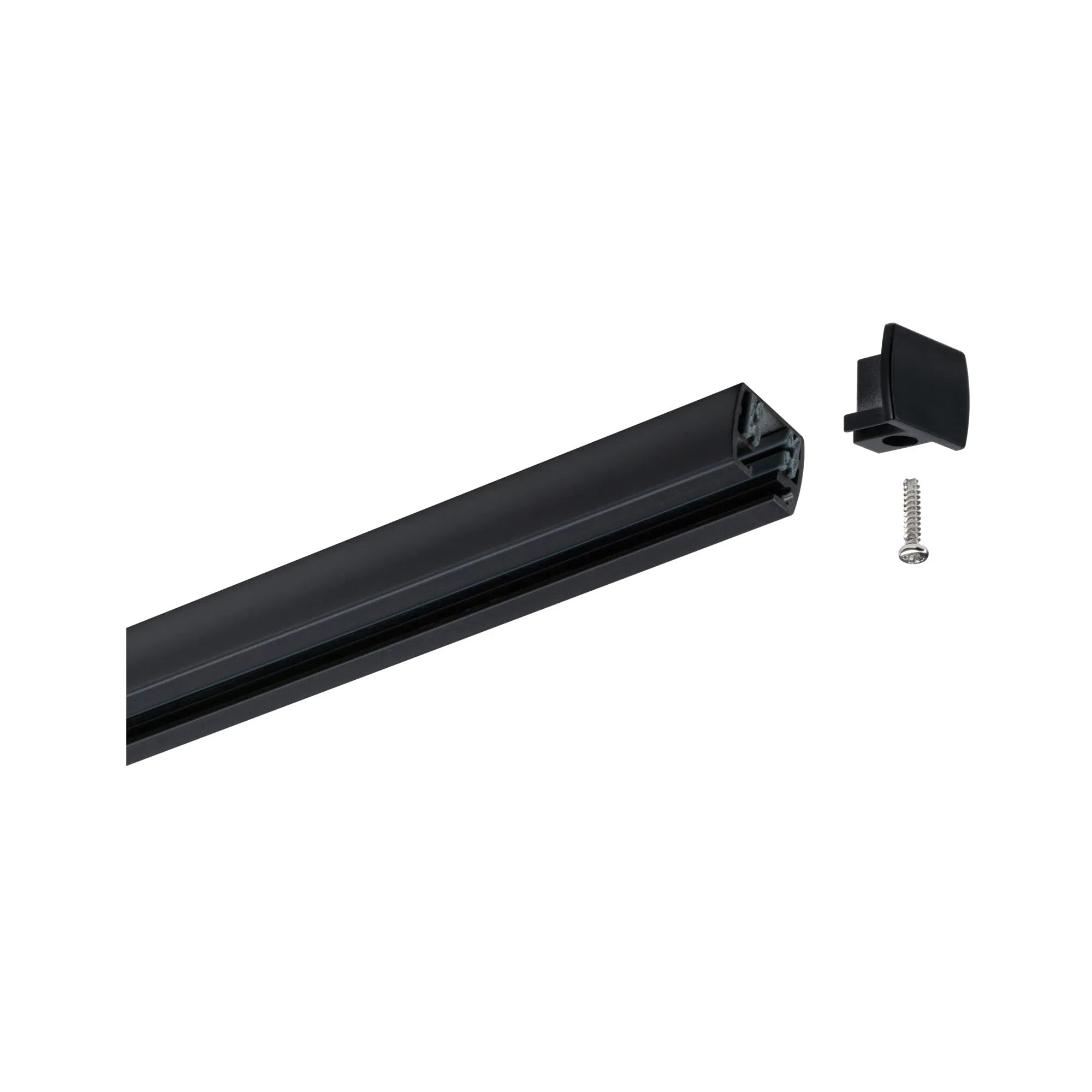 URail Connector 2-Pack Ends - Black Paulmann