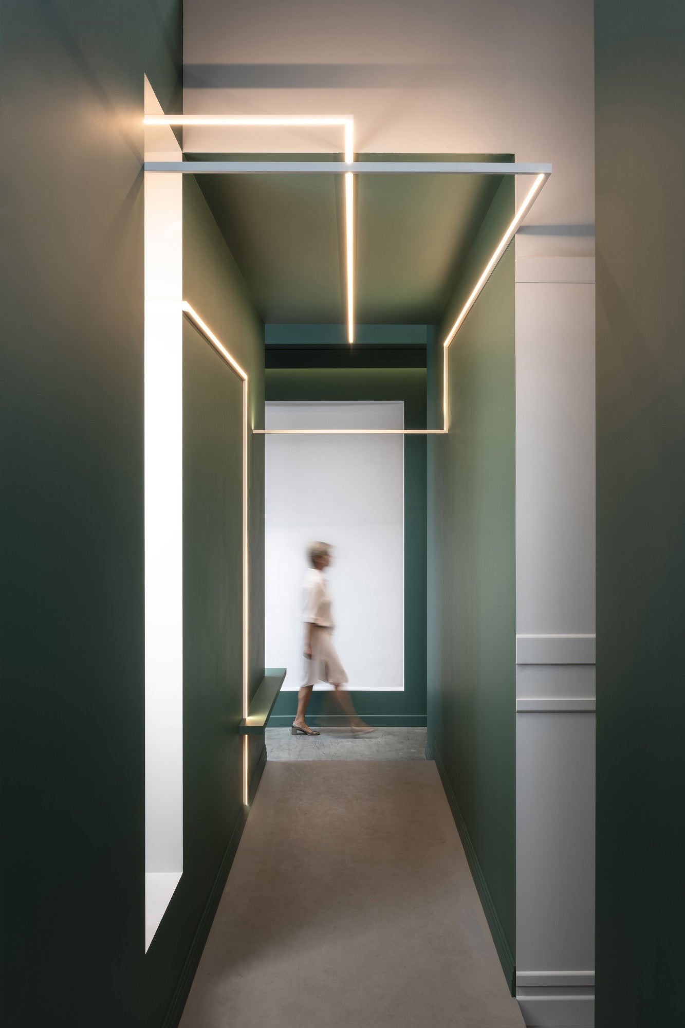 Profile aluminium pour ruban Led avec diffuseur clipsable - utilisable avec les corniches d'éclairage Orac