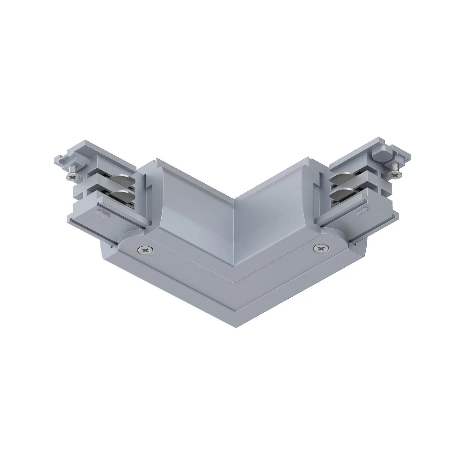 Straight L-shaped connector (exterior) for ProRail3 lighting rail - Paulmann - Ceiling panel lighting