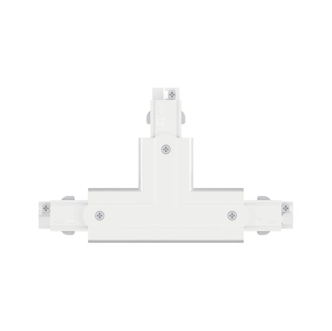 Left earth T-connector for ProRail3 lighting rail - Paulmann - Ceiling panel lighting