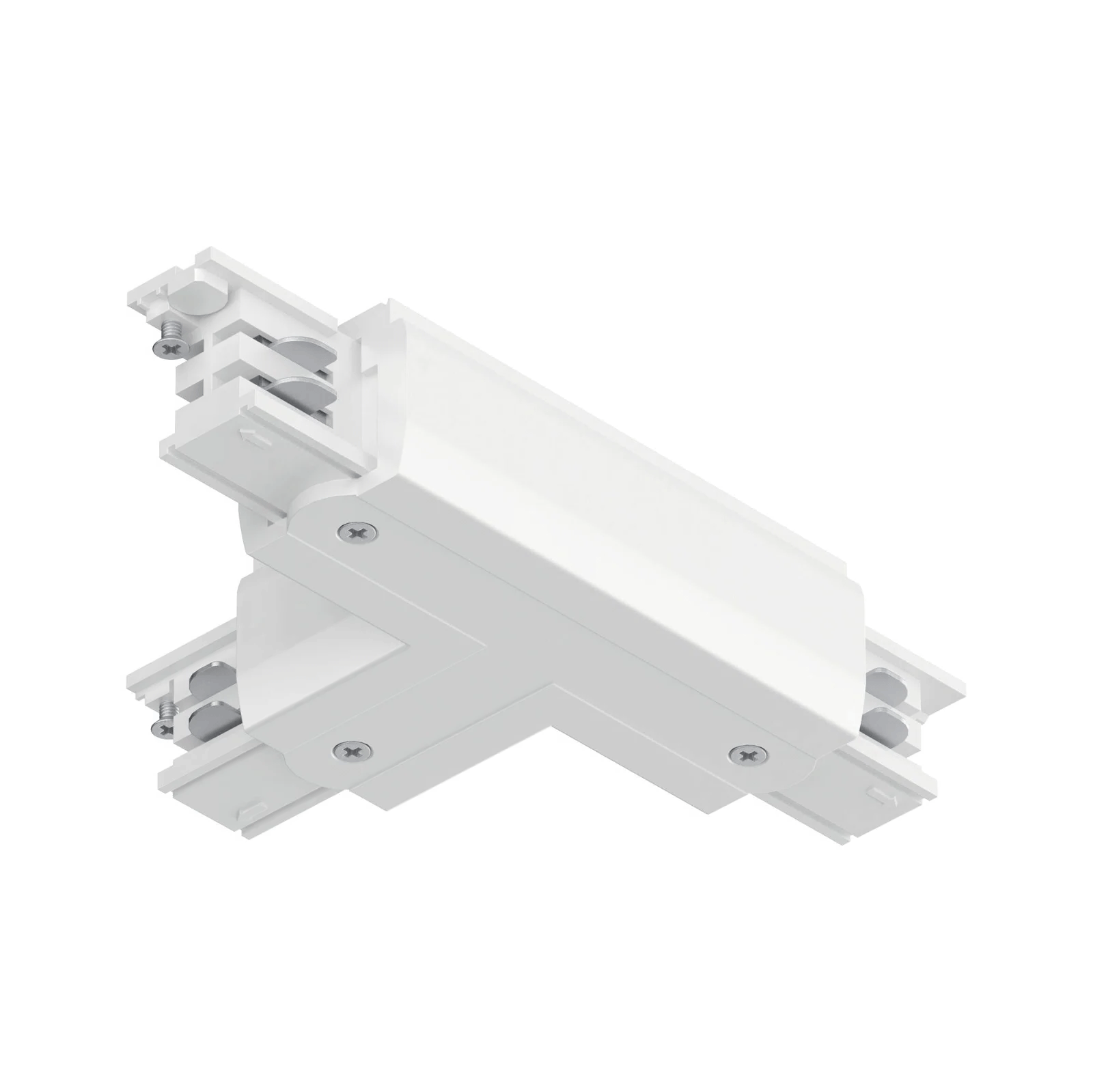 Left earth T-connector for ProRail3 lighting rail - Paulmann - Ceiling panel lighting