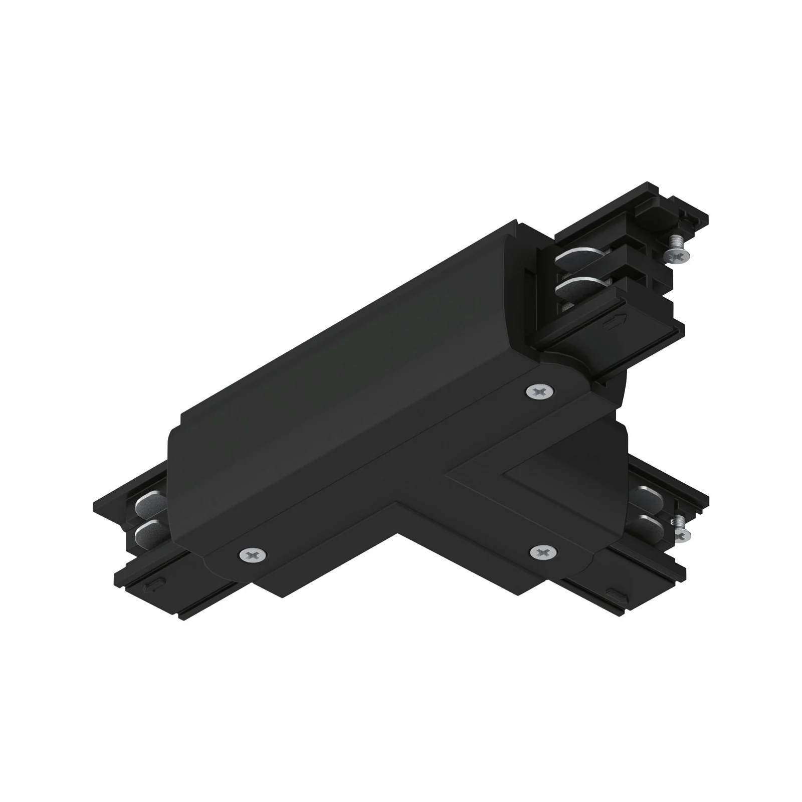 Straight earth T-connector for ProRail3 lighting rail - Paulmann - Ceiling panel lighting