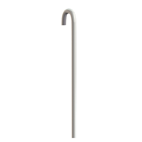 Pack 5 tiges métalliques blanches en U 2 mm pour Cimaise - Accessoire Cimaise Artiteq