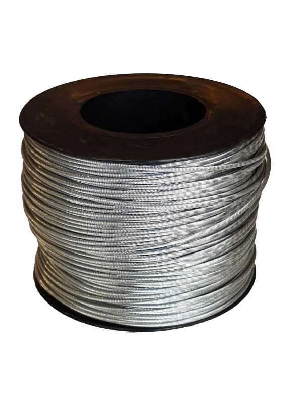 Bobine de câble acier 1,5 mm - 100 ML - Accrochage Tableau Artiteq
