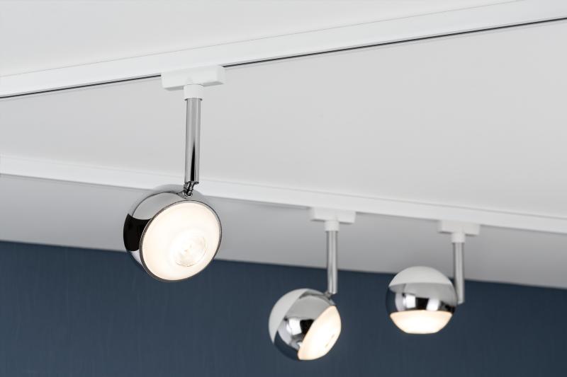 Spot Capsule Led 4,5W Paulmann - Eclairage Tableau sur Rail Plafond