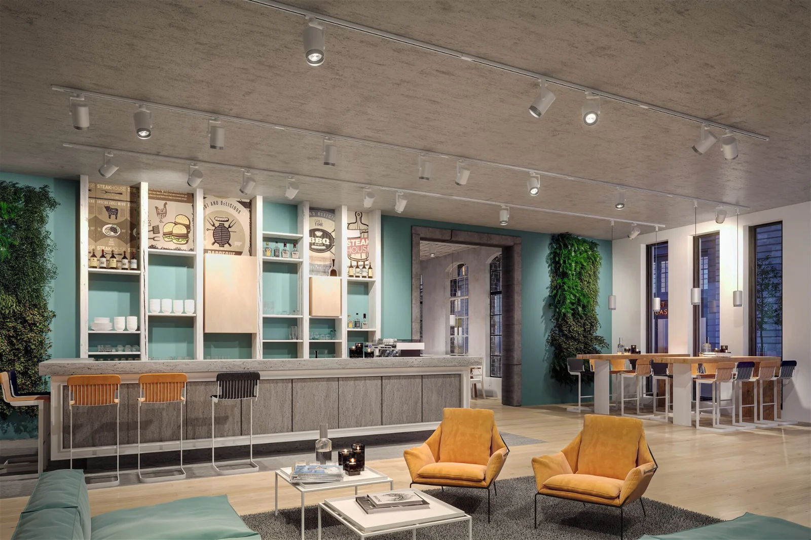 Asthene Spot for ProRail3 Lighting Rail - max.50W E27 - Paulmann - Ceiling Panel Lighting