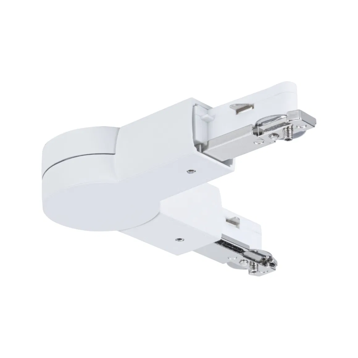 7 - Conector de ángulo flexible negro para URail Paulmann - Riel de techo Iluminación de cuadros