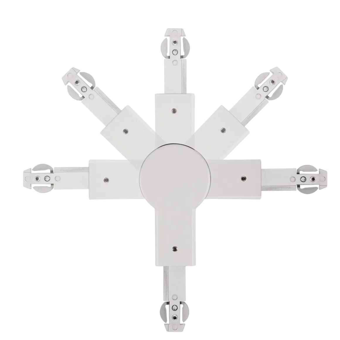 7 - Conector de ángulo flexible negro para URail Paulmann - Riel de techo Iluminación de cuadros