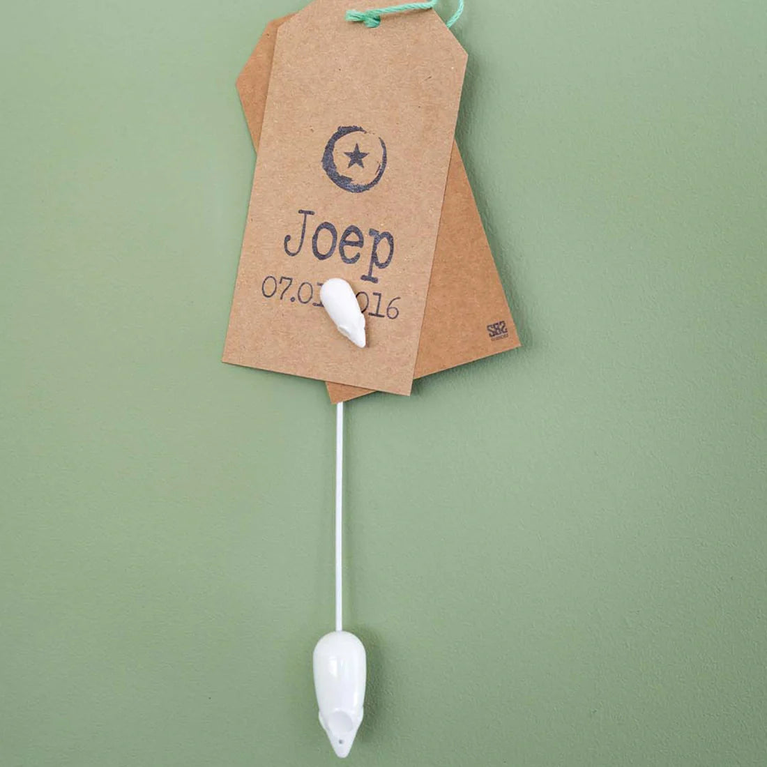 Pack de 6 aimants blancs Mouse Magnets pour Picture Mouse