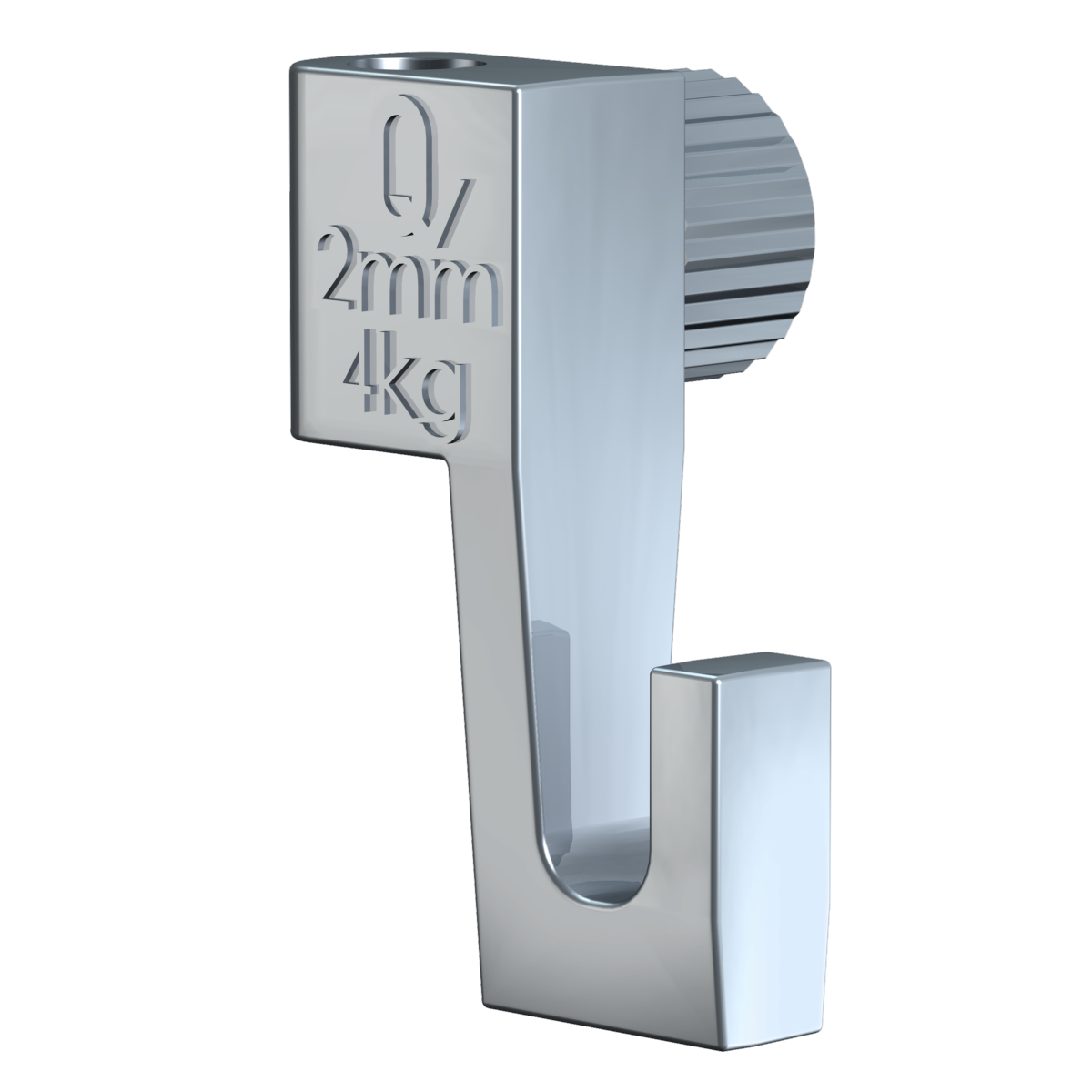 Pack de 5 kit d'accrochages tableaux Artiteq - suspension sur portes, panneaux, cloisons 16mm - Max 4kg