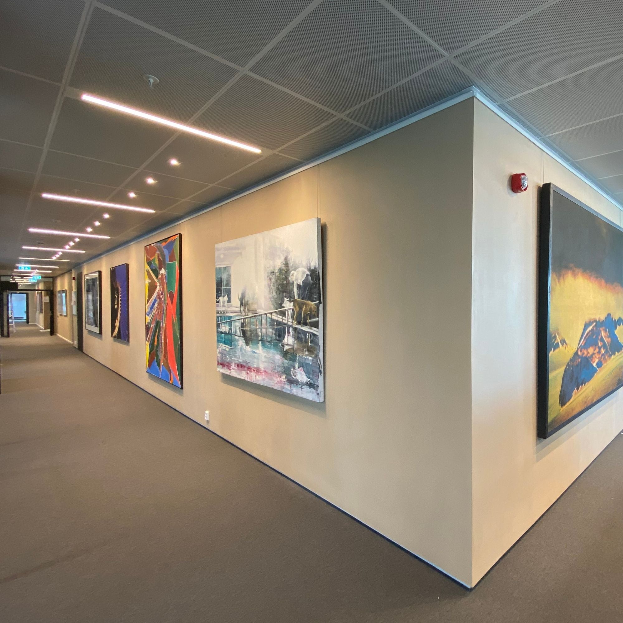 Cimaise Click Rail Pro + clips de fixation + vis & chevilles multimatériaux - Cimaise Tableau Artiteq