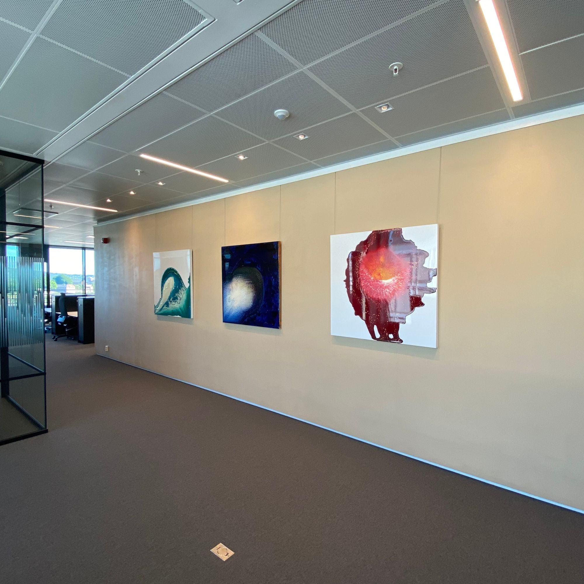 Cimaise Click Rail Pro + clips de fixation + vis & chevilles multimatériaux - Cimaise Tableau Artiteq