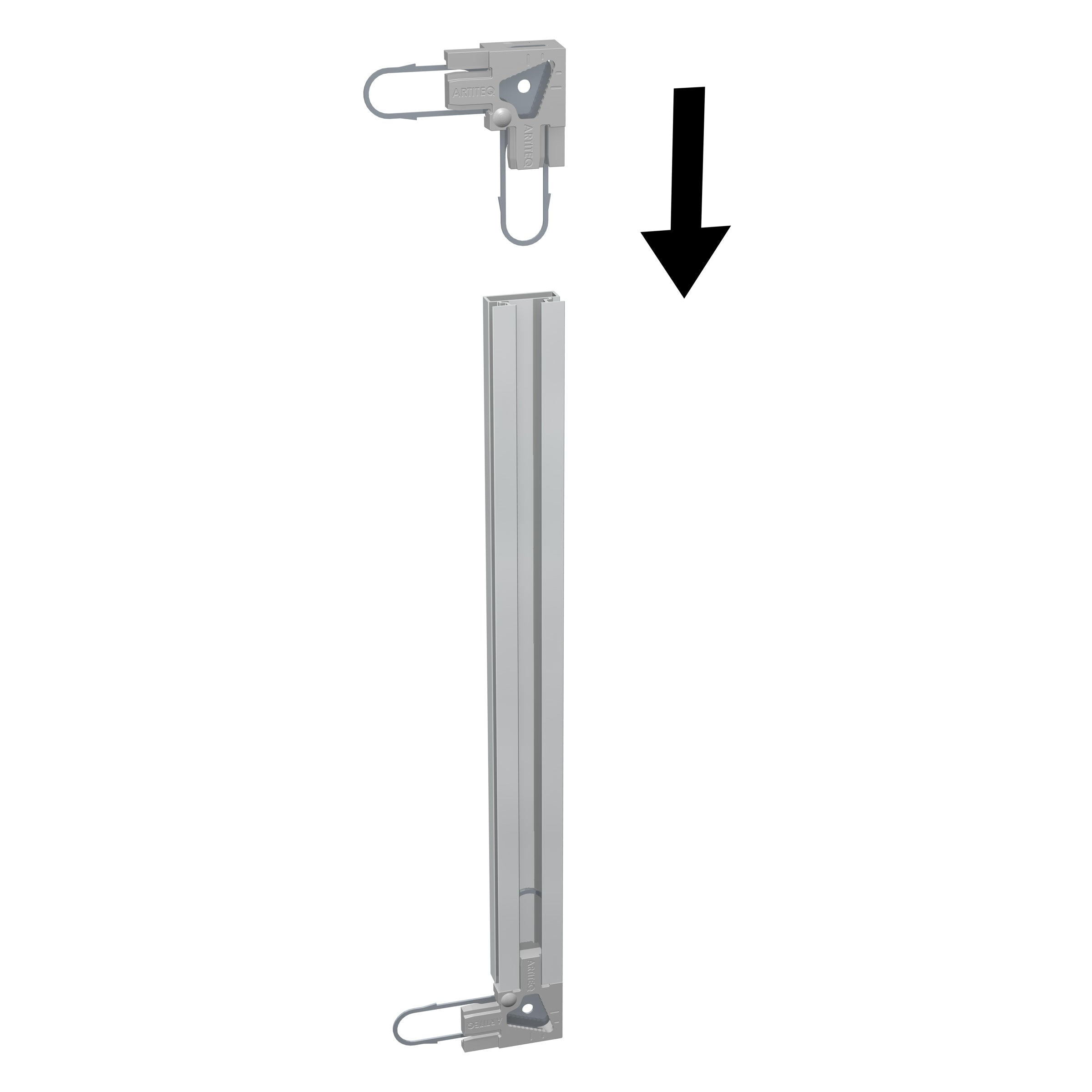 Pack de 4 angles pour back frame POWER CORNER - barre de suspension Artiteq