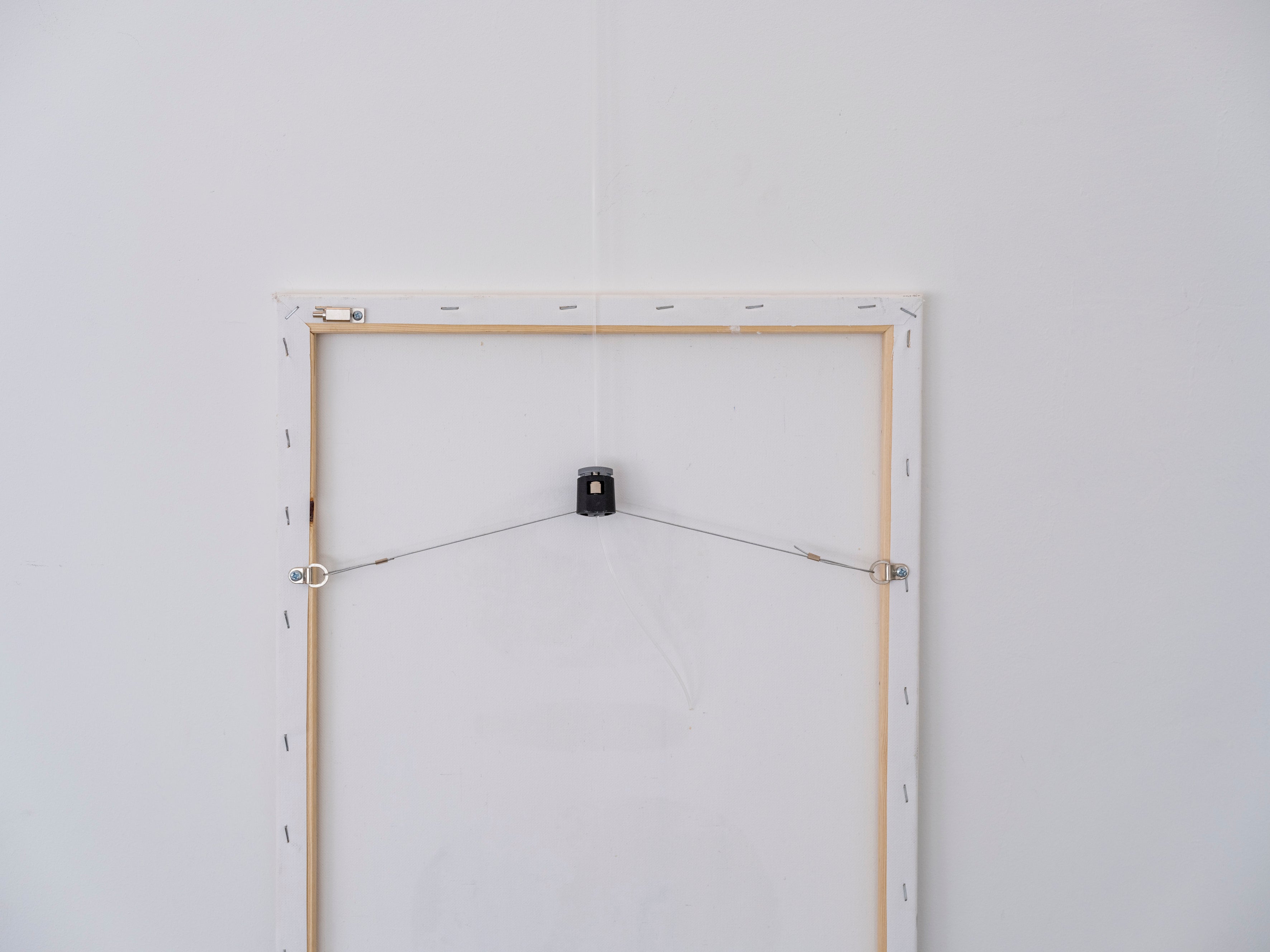 Pack of 2 frame straighteners + screws - for Artiteq picture rail