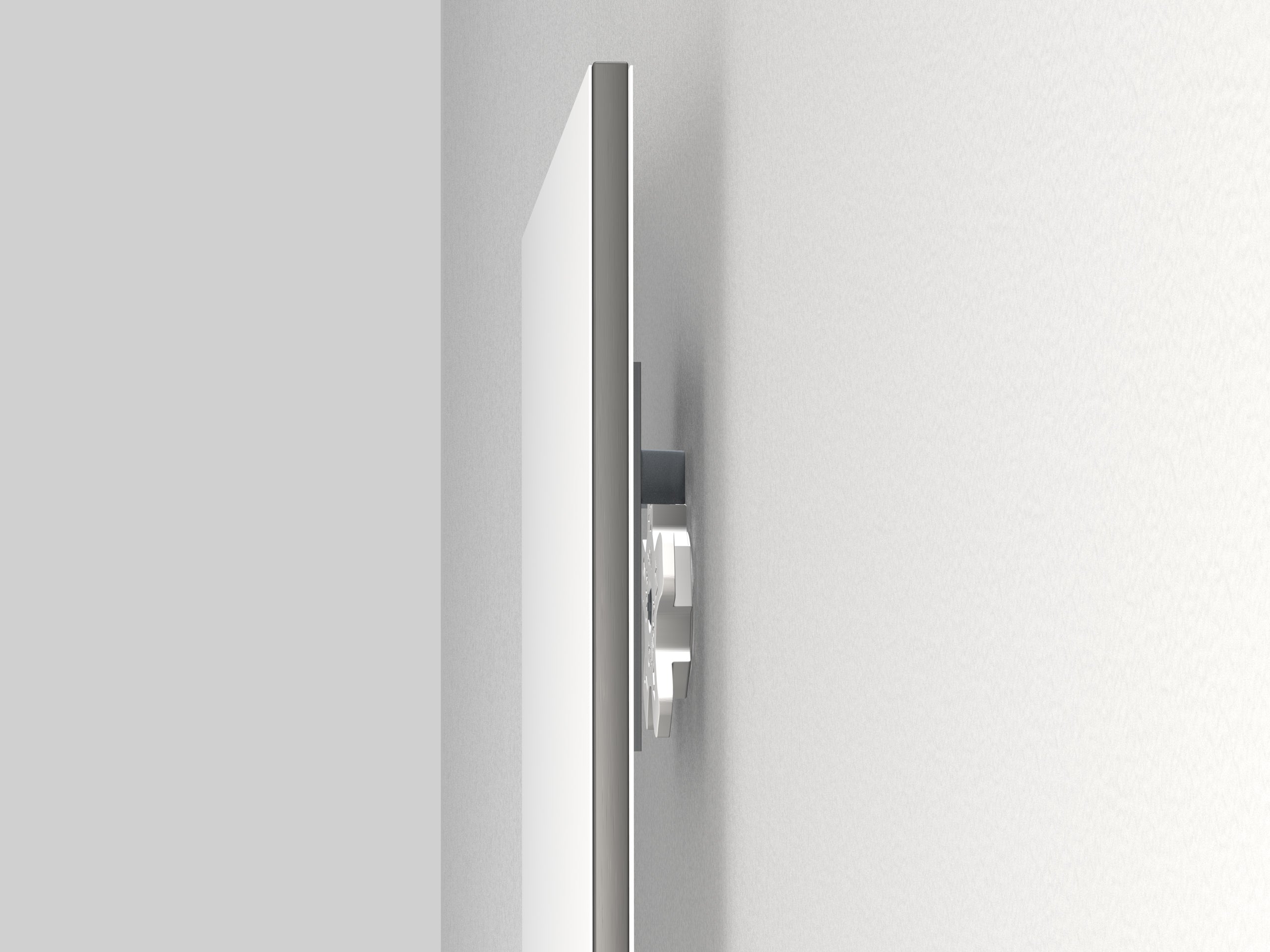 Pack 4 supports muraux pour plaques Dibond - Accessoire Cimaise Artiteq