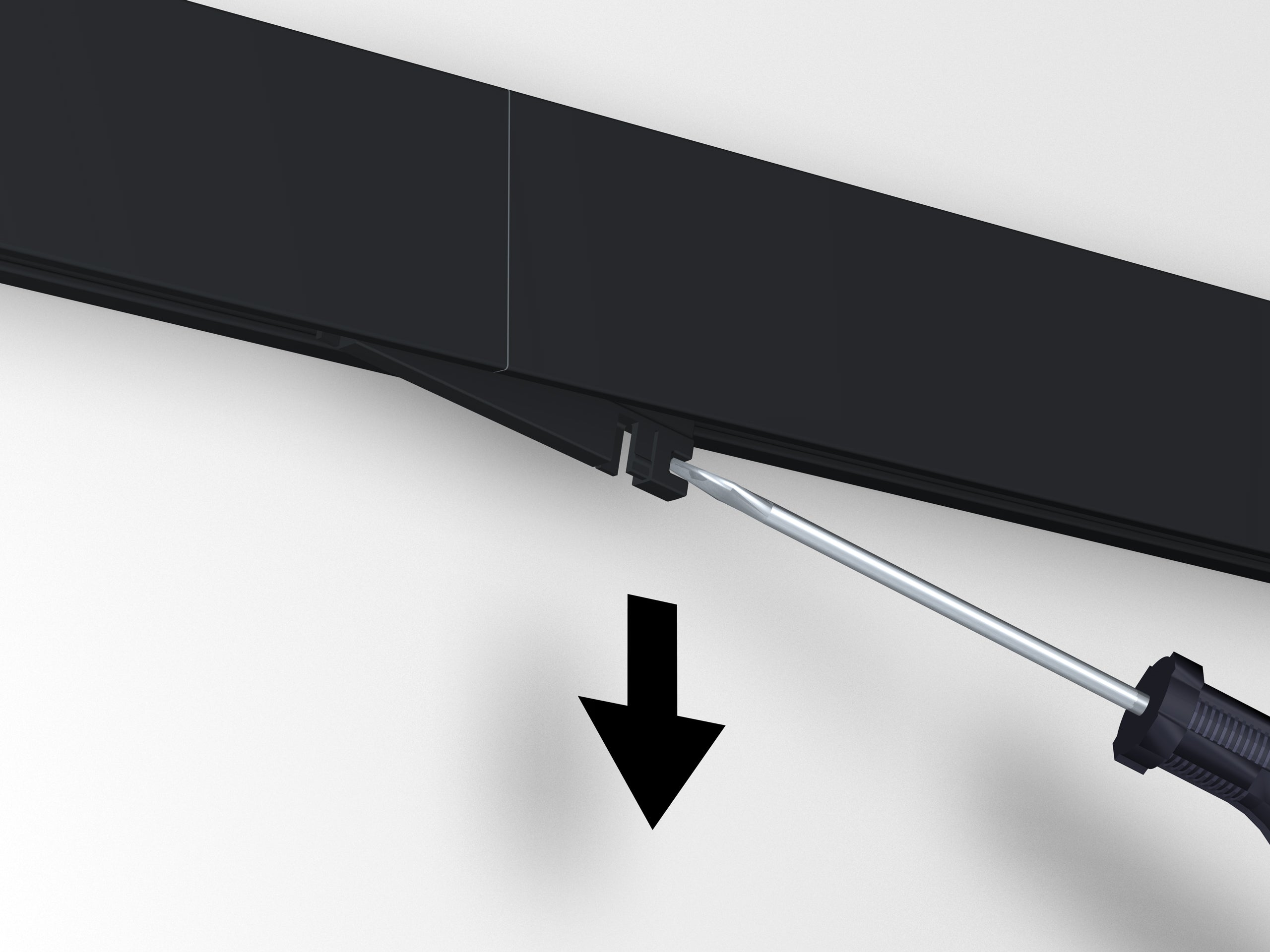 Connecteur électrique flexible d'angle Illume Duo Rail - Accrochage et éclairage tableau