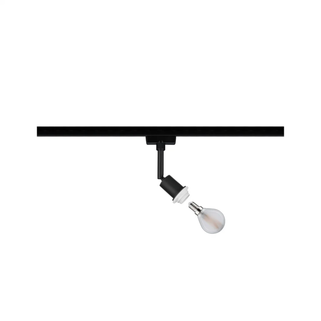 URail Spot sur rail DecoSystems Spot individuel 20W NOIR - Paulmann