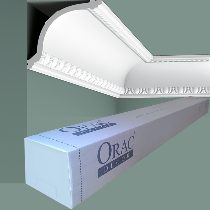 C216 Corniche plafond Orac Decor - 11,5x13,5x200cm (h x p x L) - moulure décorative polyuréthane
