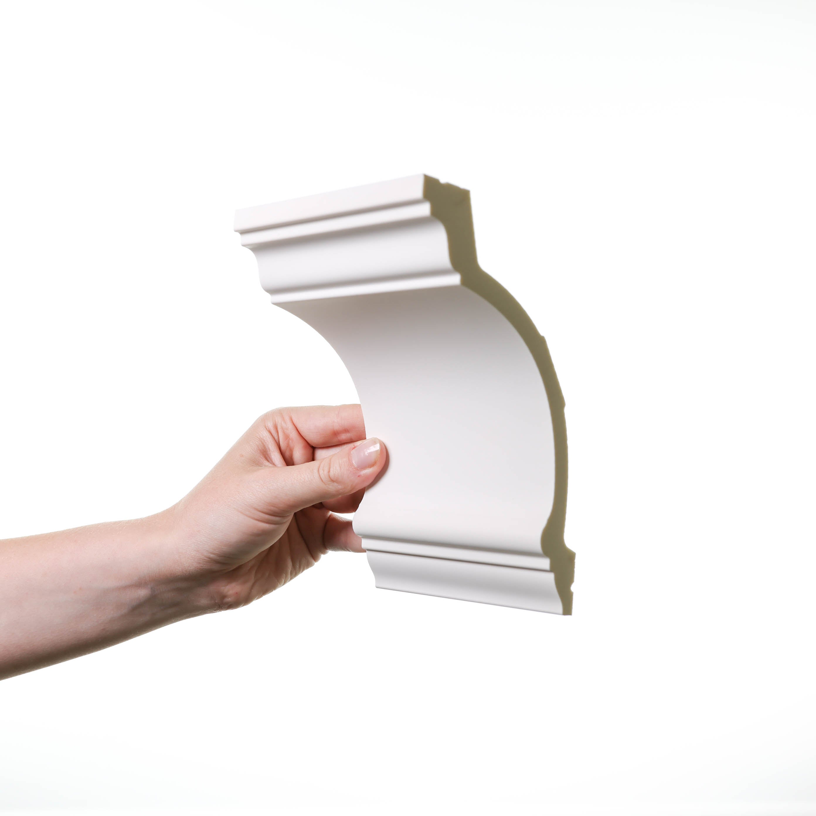 Cornisa de techo decorativa Orac C217 - 10,5 x 15,5 x 200 cm (alto x ancho) - moldura decorativa de poliuretano