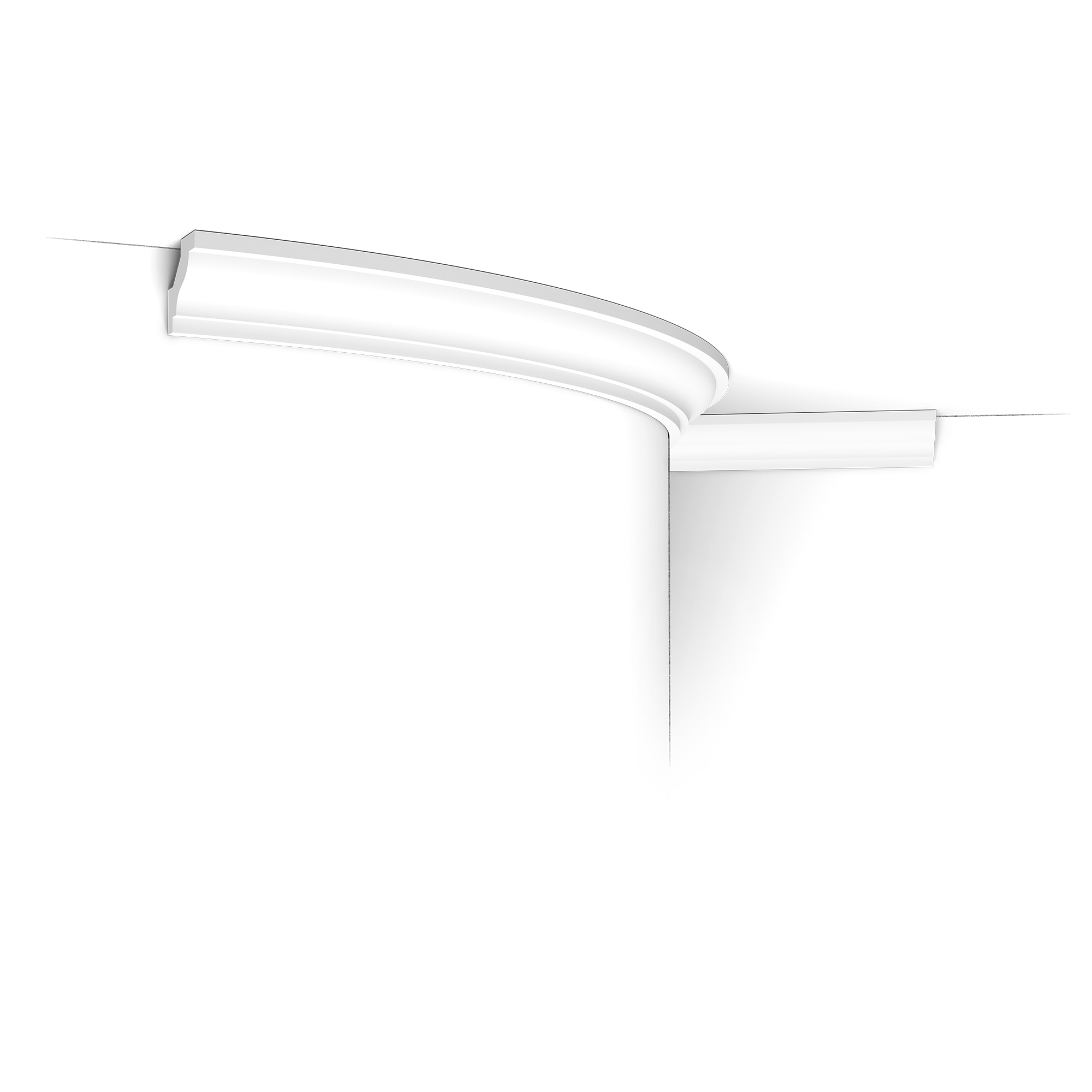 C230F Flexible Corniche plafond Orac Decor- 3x3x200cm (h x p x L) - moulure décorative polyuréthane