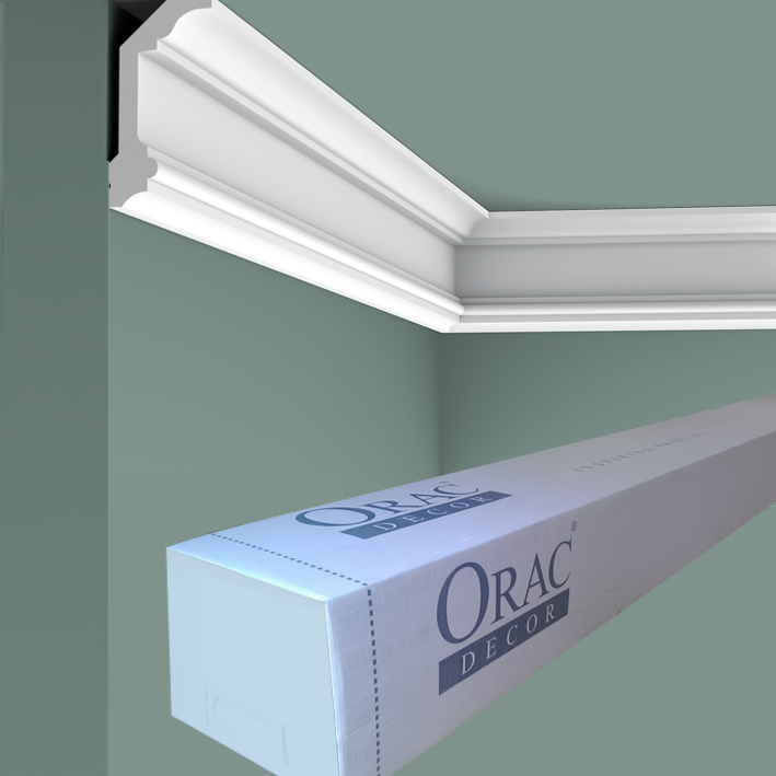 C321 Corniche plafond Orac Decor - 10x5x200cm (h x p x L) - moulure décorative polyuréthane