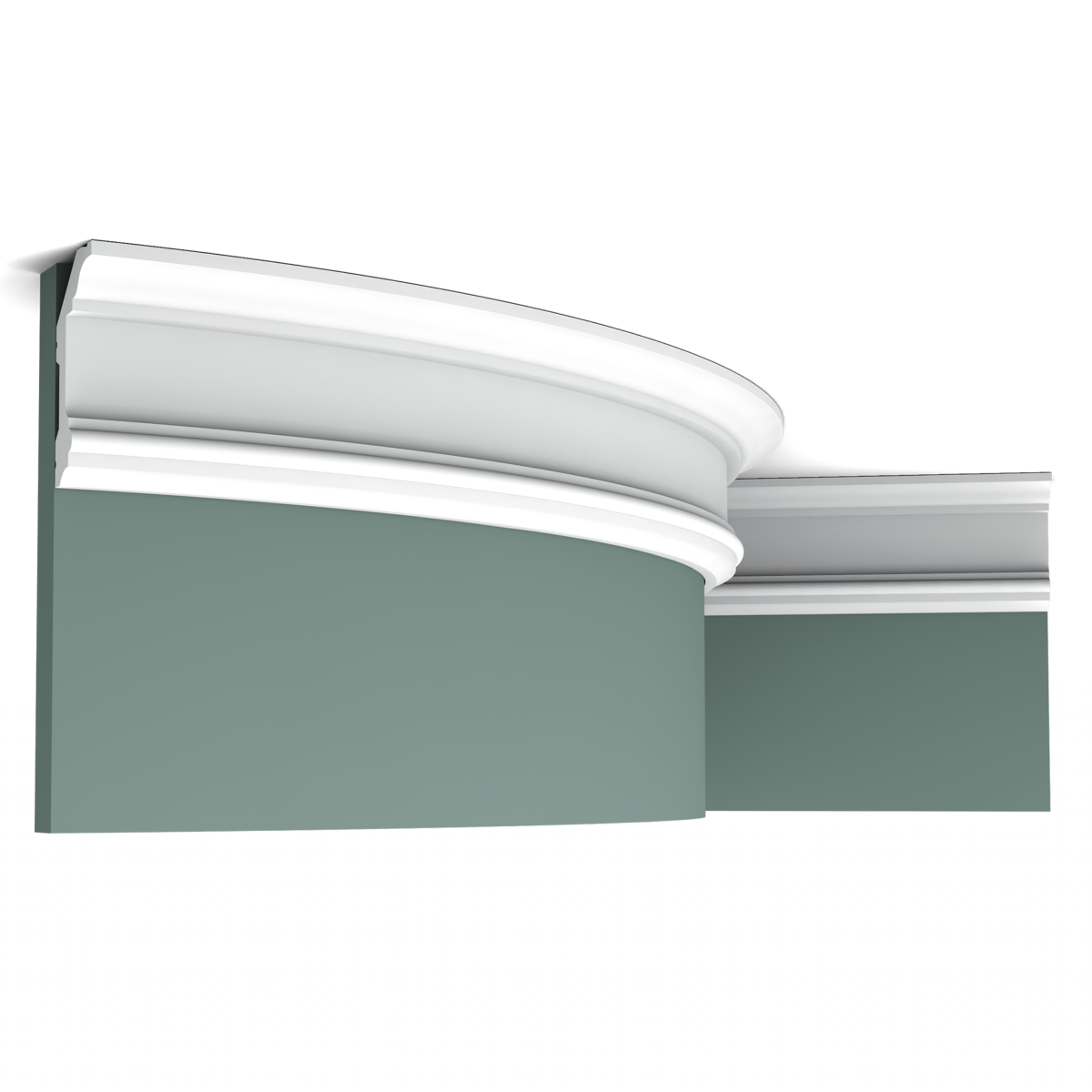 C321 Corniche plafond Orac Decor - 10x5x200cm (h x p x L) - moulure décorative polyuréthane