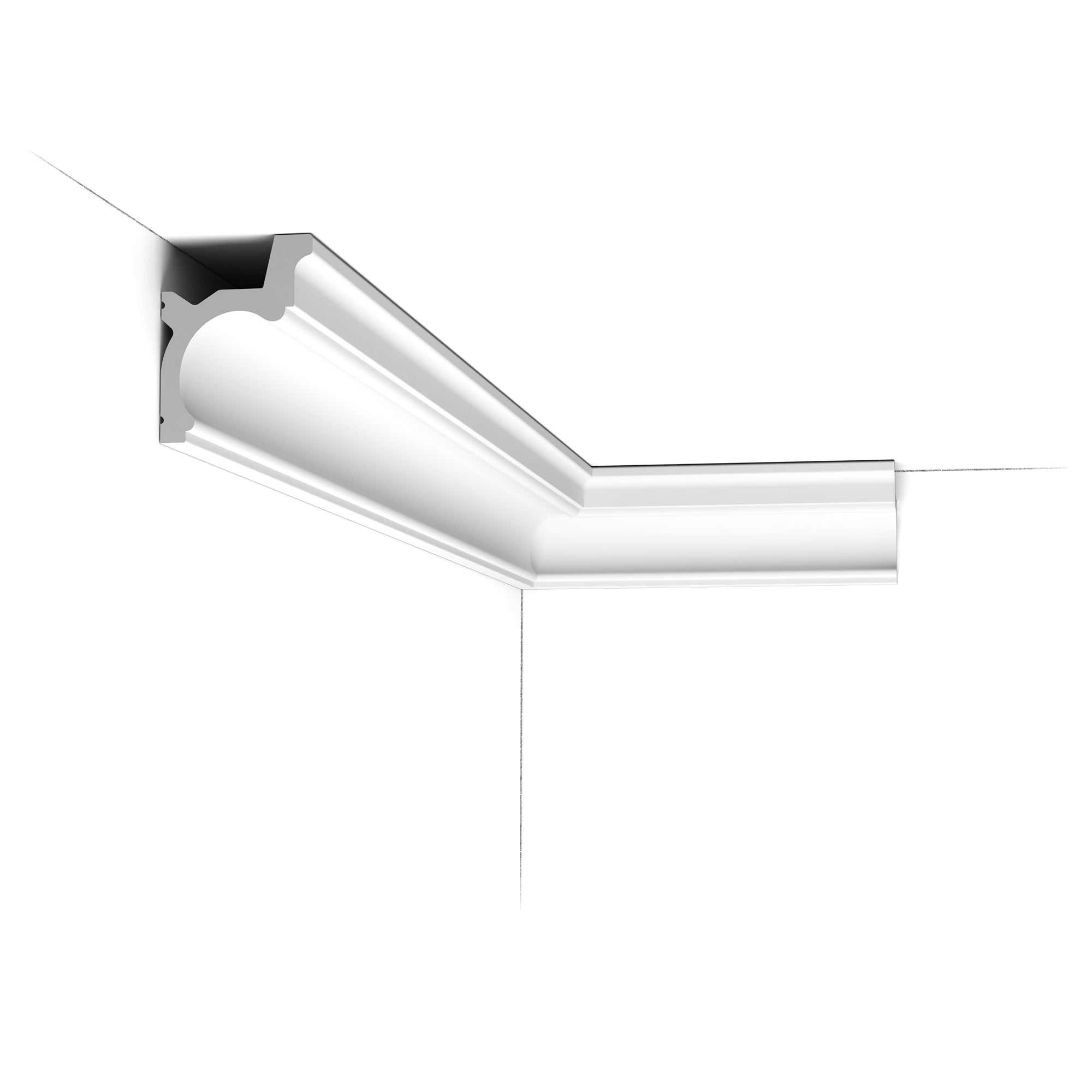 C328 BURLINGTON Corniche plafond Orac - 8,9x6,8x200cm (h x p x L) - Moulure Orac