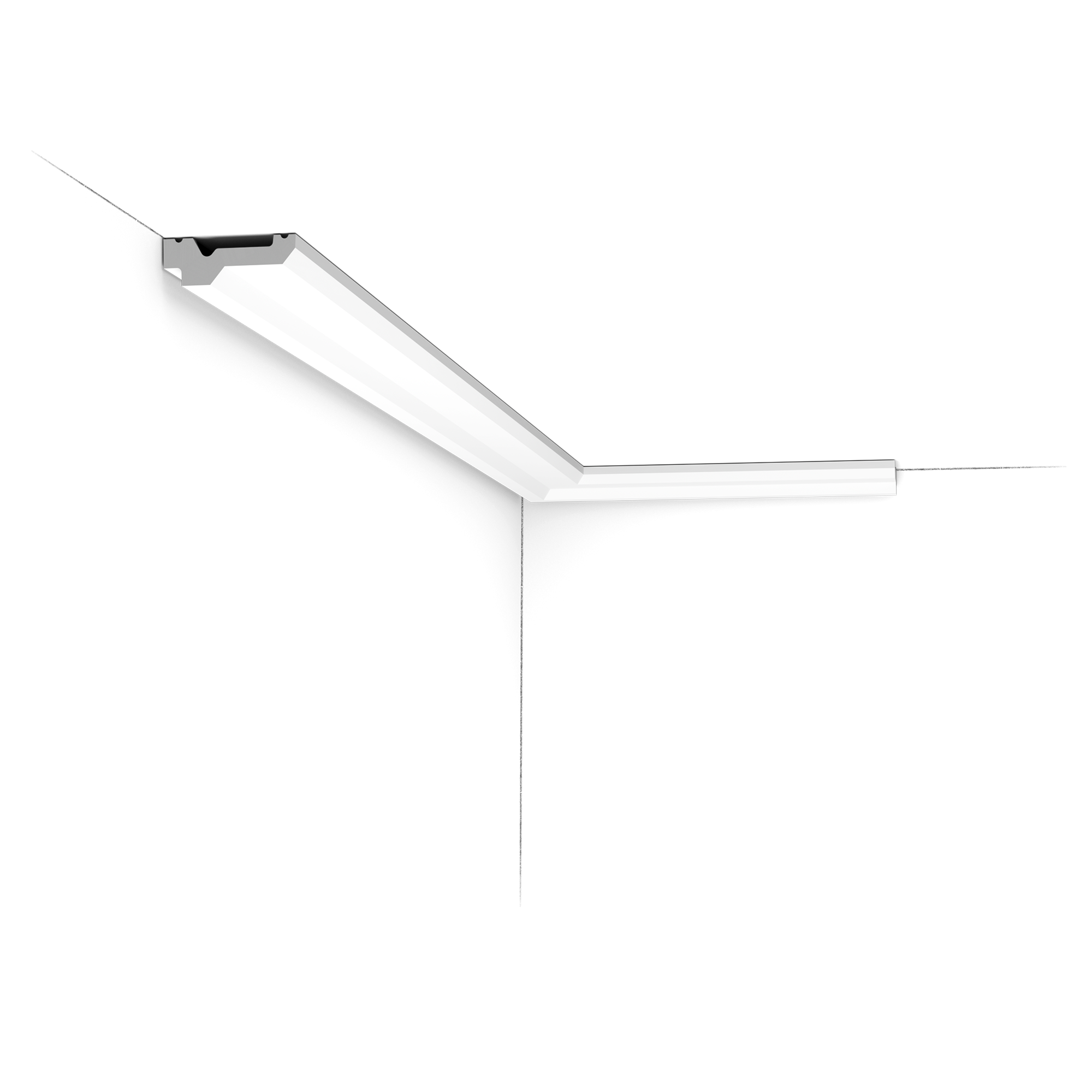 C360 Corniche plafond polyuréthane Orac Decor Luxxus - 2x6x200cm (h x p x L) - moulure décorative