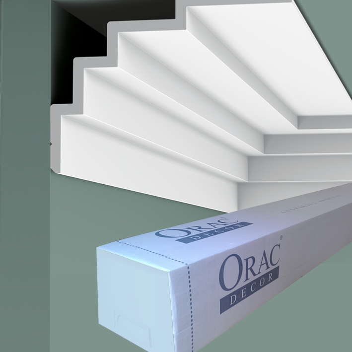 C393 Corniche Plafond Orac Decor - Luxxus -15x21x200cm (h x p x L) moulure décorative