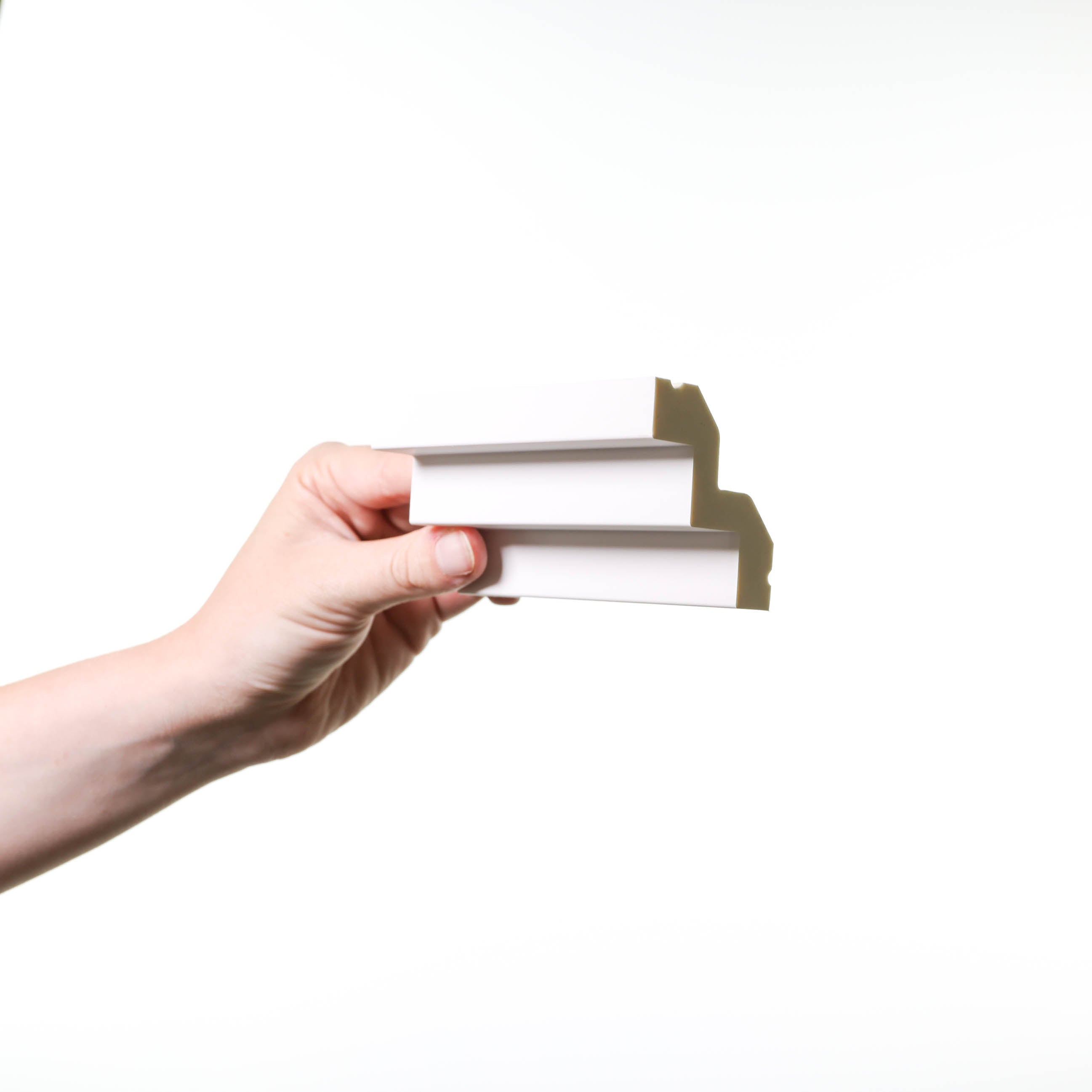 Cornisa de techo decorativa Orac C602 - 5,5 x 5 x 200 cm (alto x ancho) - moldura decorativa de poliuretano