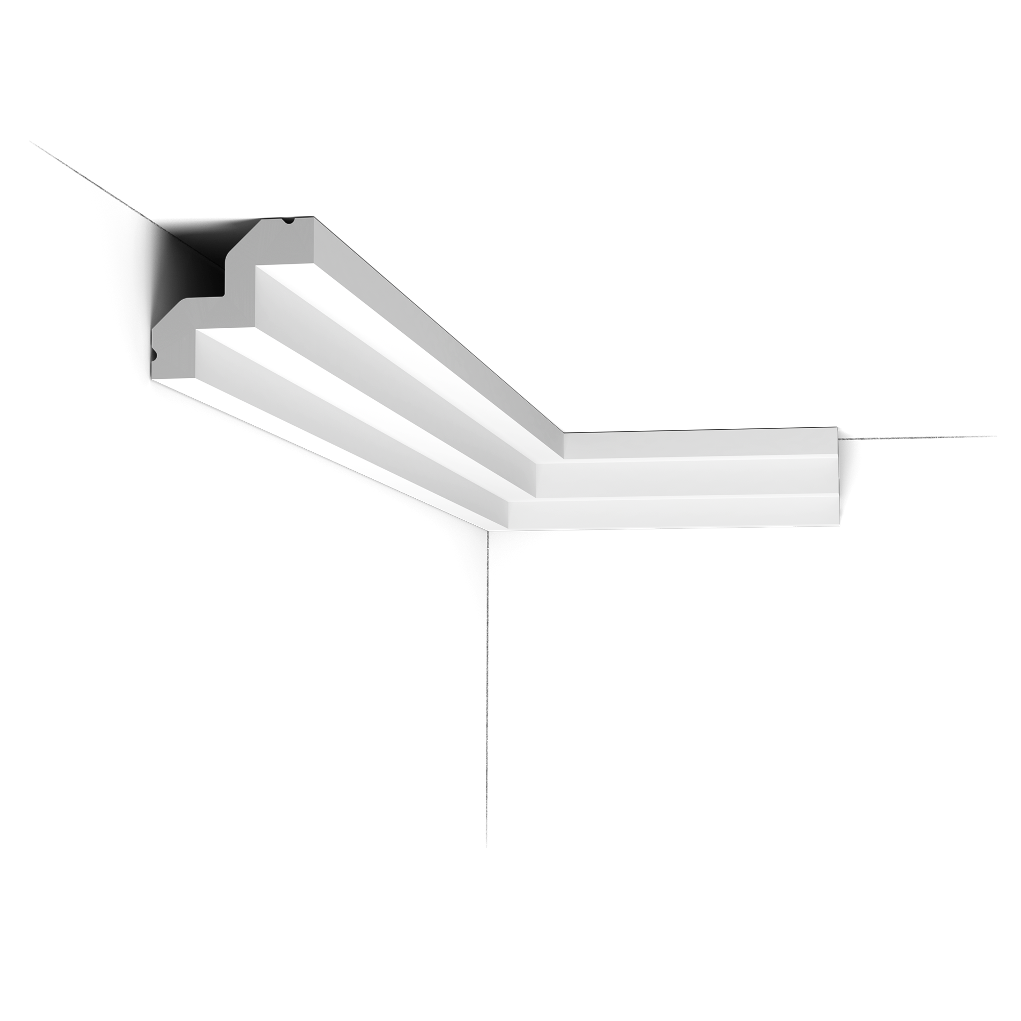 corniche souple effet stuc pour plafond