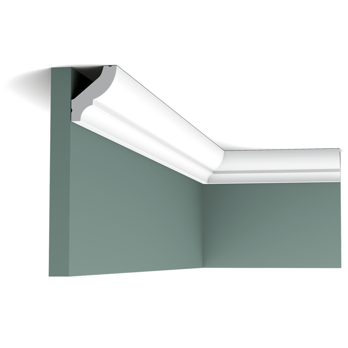 CB501 Corniche plafond Orac Decor - 4,1x3,5x200cm (h x p x L) - polystyrène