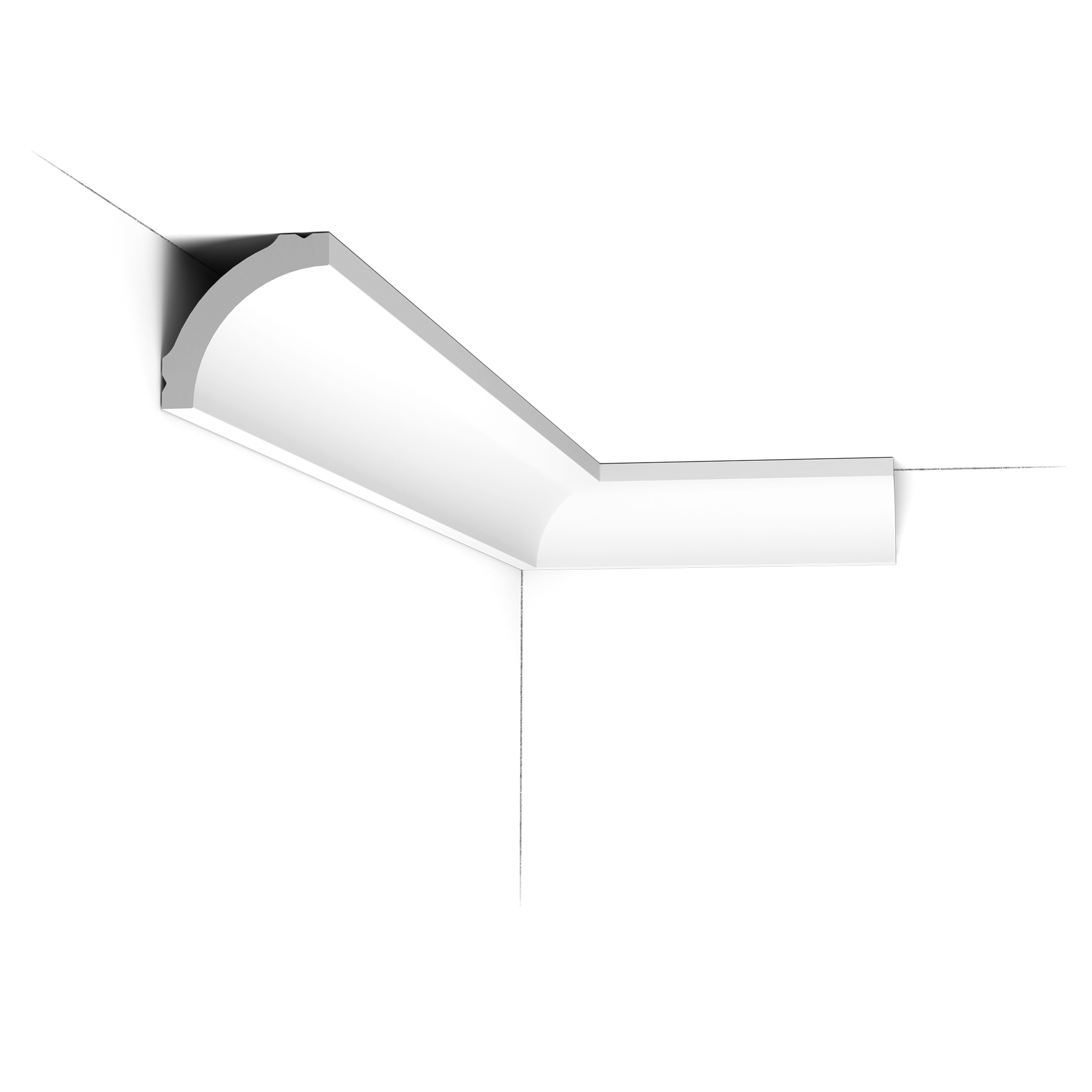 CB521 Corniche plafond Orac Decor - 5x5x200cm (h x p x L) - polystyrène