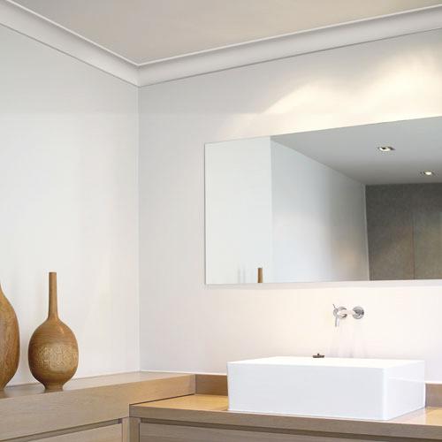 CB522 Corniche plafond Orac Decor - 6,7x6,7x200cm (h x p x L) - moulure décorative polystyrène