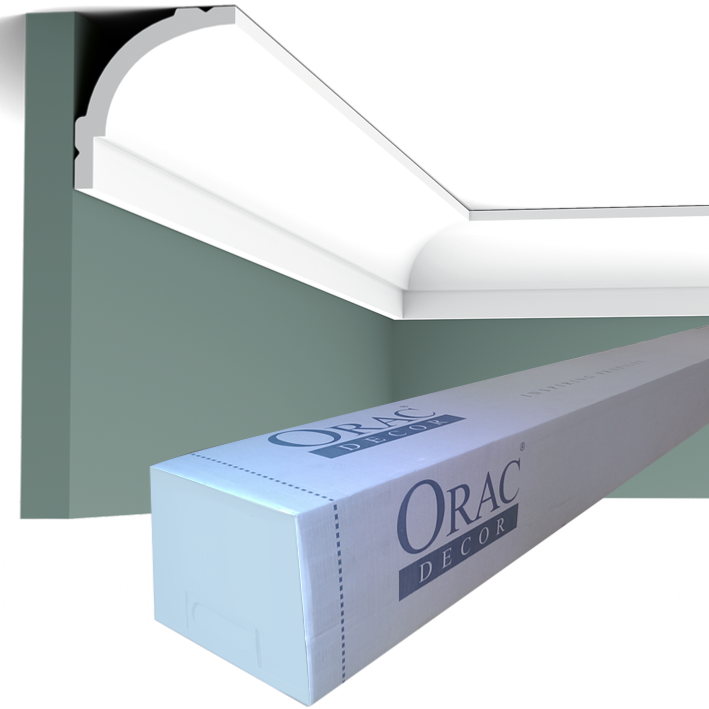 CB525 Corniche plafond Orac Decor - 6,5x6x200cm (h x p x L) - polystyrène