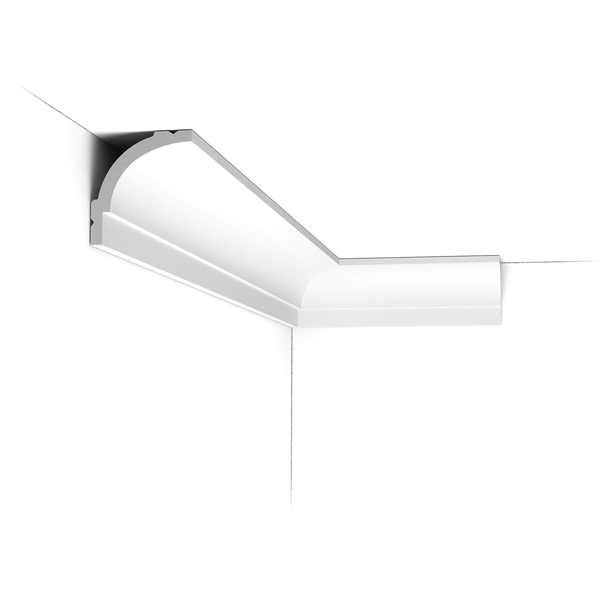 CB525 Corniche plafond Orac Decor - 6,5x6x200cm (h x p x L) - polystyrène