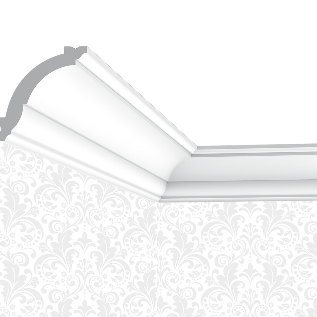 Corniche plafond Cimaises et Plus C05 - 7x6,9x200cm (h x p x L) - moulure décorative polyuréthane