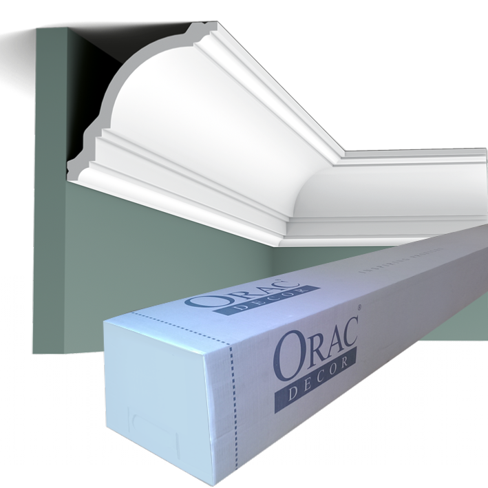 CX106 Corniche plafond Orac Decor - 12x12x200cm (h x p x L) - moulure décorative polymère