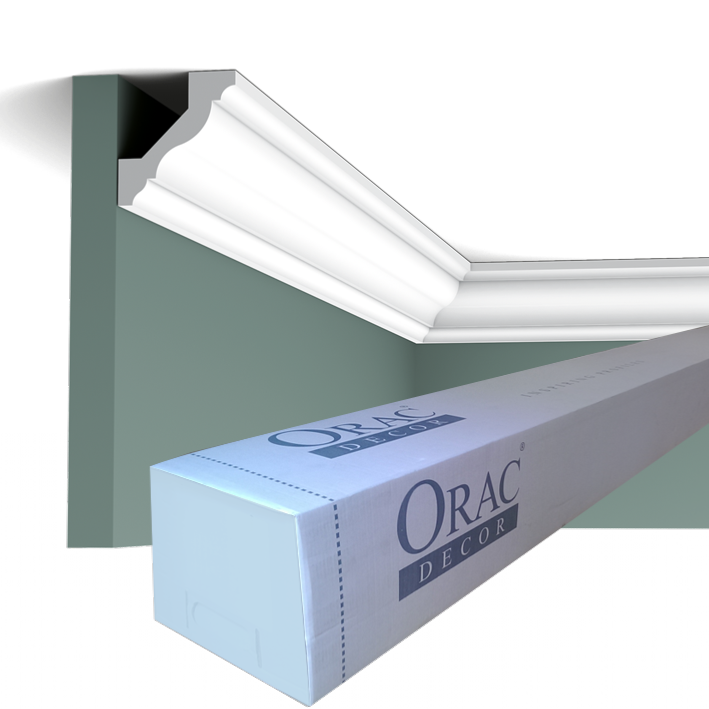 CX110 Corniche Plafond Orac Decor - 4,5x4,1x200cm (h x p x L) - moulure décorative polymère