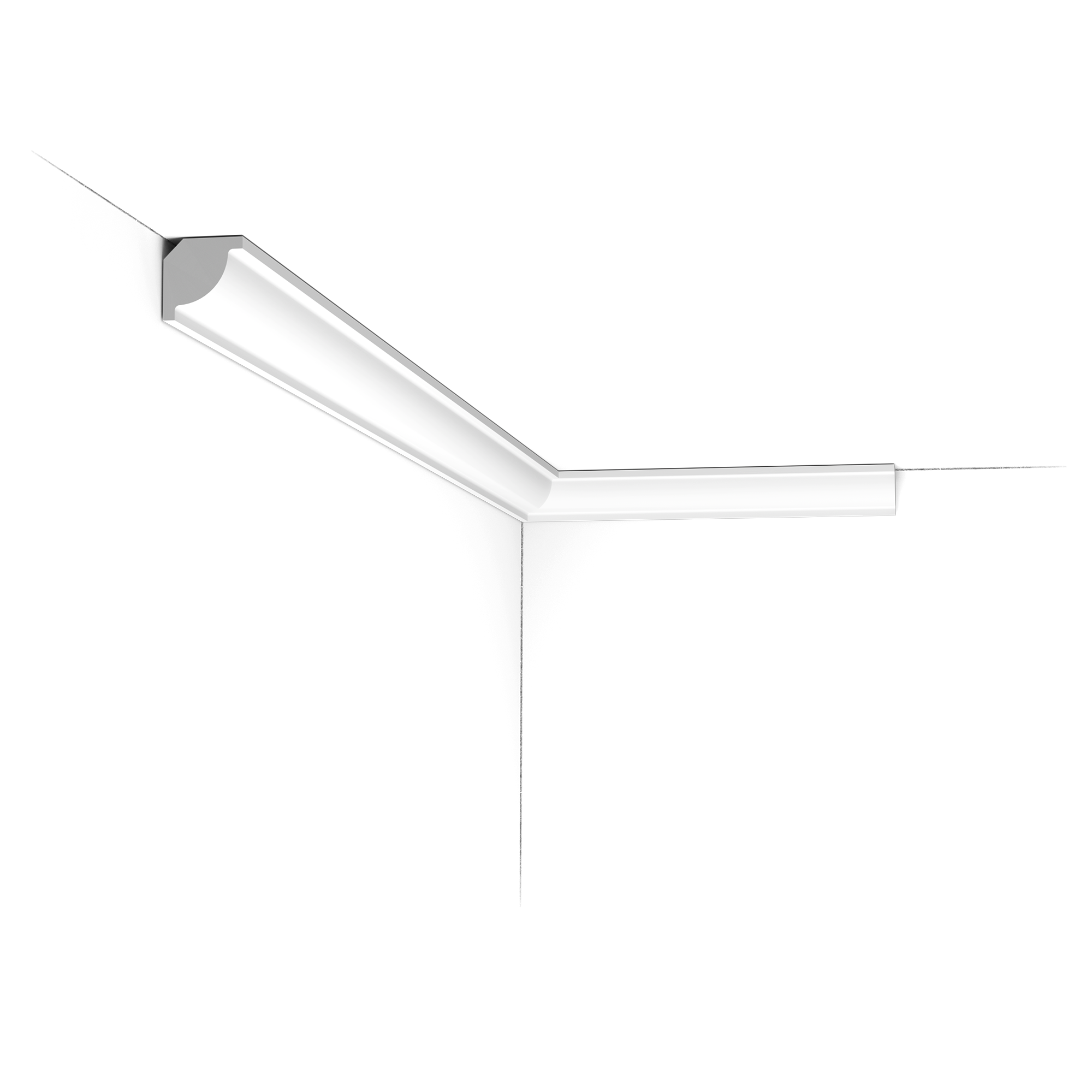 CX132 Orac Decor Ceiling Cornice - 2x2x200cm (hxpx L) - decorative polymer molding