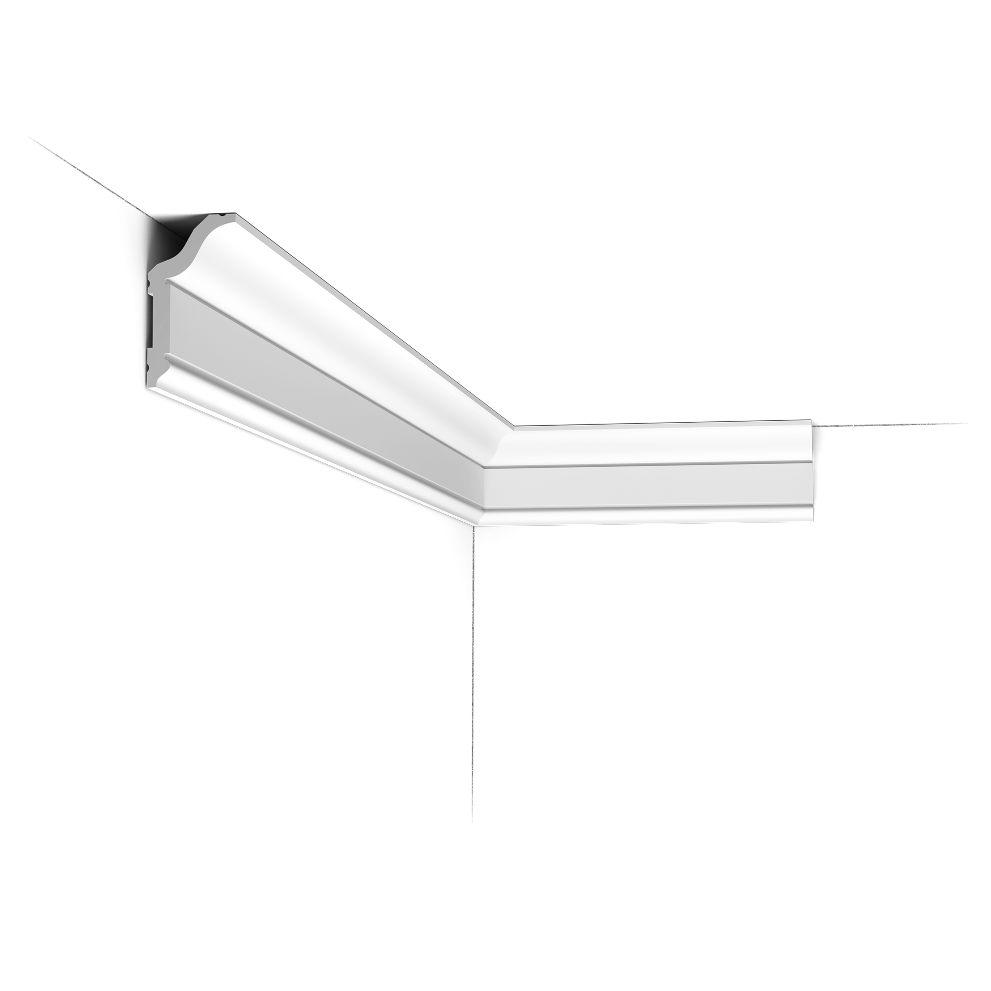CX141 Orac Decor Ceiling Cornice - 5.9x3.1x200cm (hxpx L) - decorative polymer molding