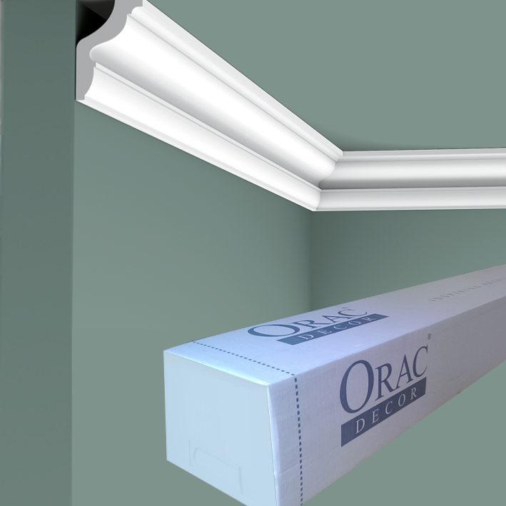 CX148 Corniche plafond Orac Decor - 4,5x3x200cm (h x p x L) - moulure décorative polymère