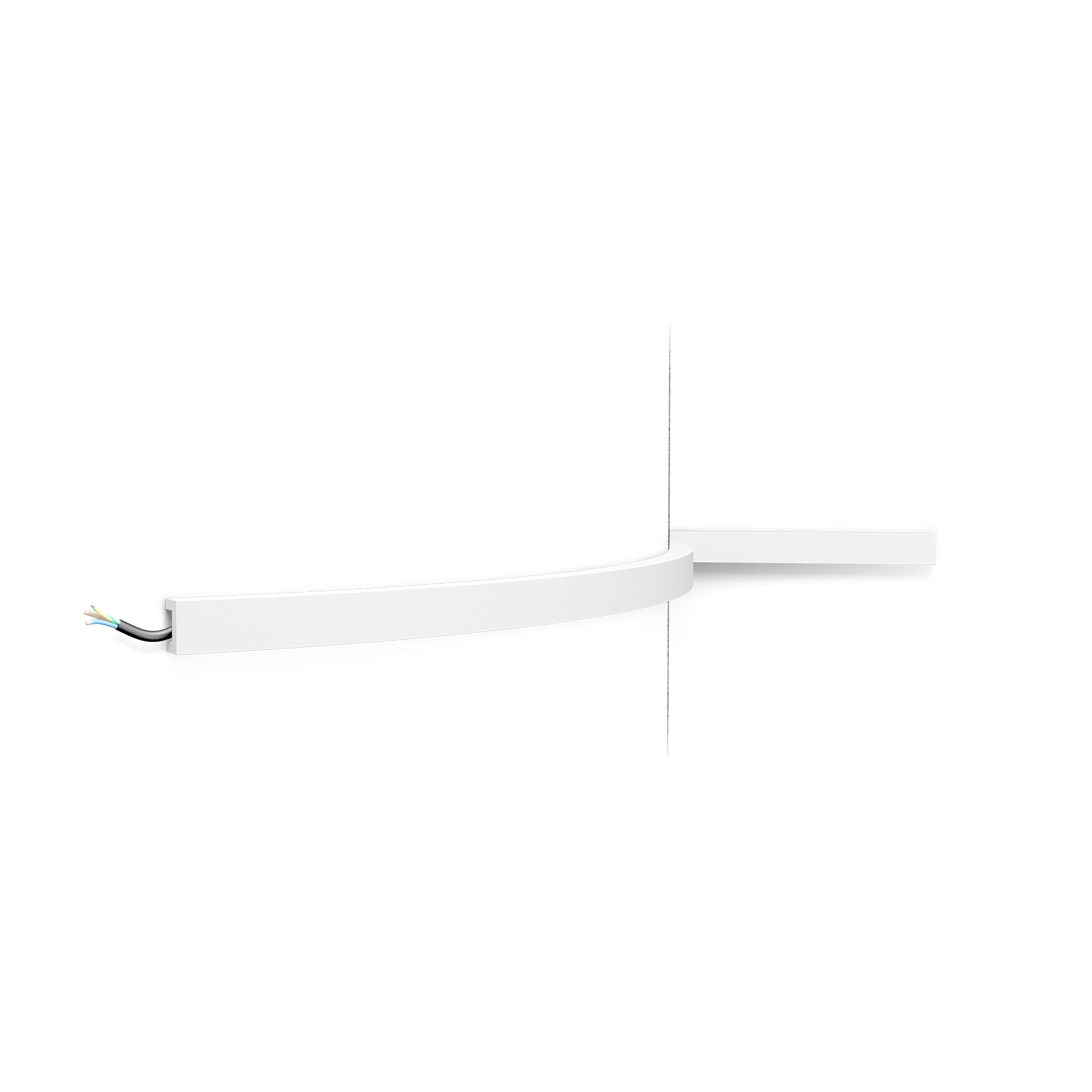 CX190F Flexible Ceiling Cornice for Indirect Lighting Orac Decor - 2x3x200cm