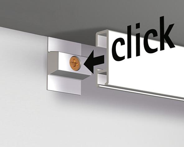 Cimaise Click Rail 300cm - Enlèvement magasin - Cimaise Tableau Artiteq