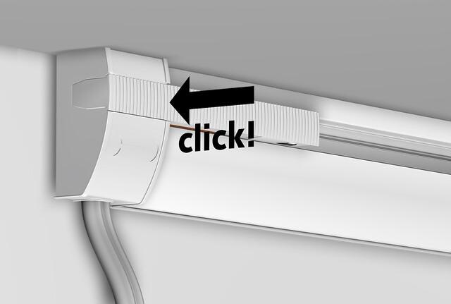 Cimaise Combi Pro-Light Rail 200 cm + jeu de fixations - Cimaise Tableau Artiteq