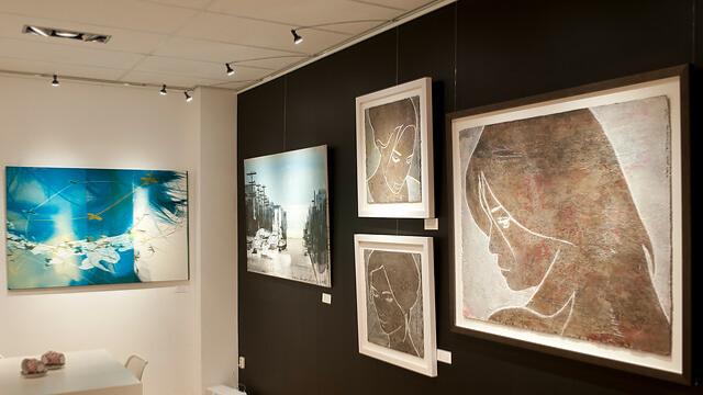 Cimaise Combi Pro-Light Rail 200 cm + jeu de fixations - Cimaise Tableau Artiteq