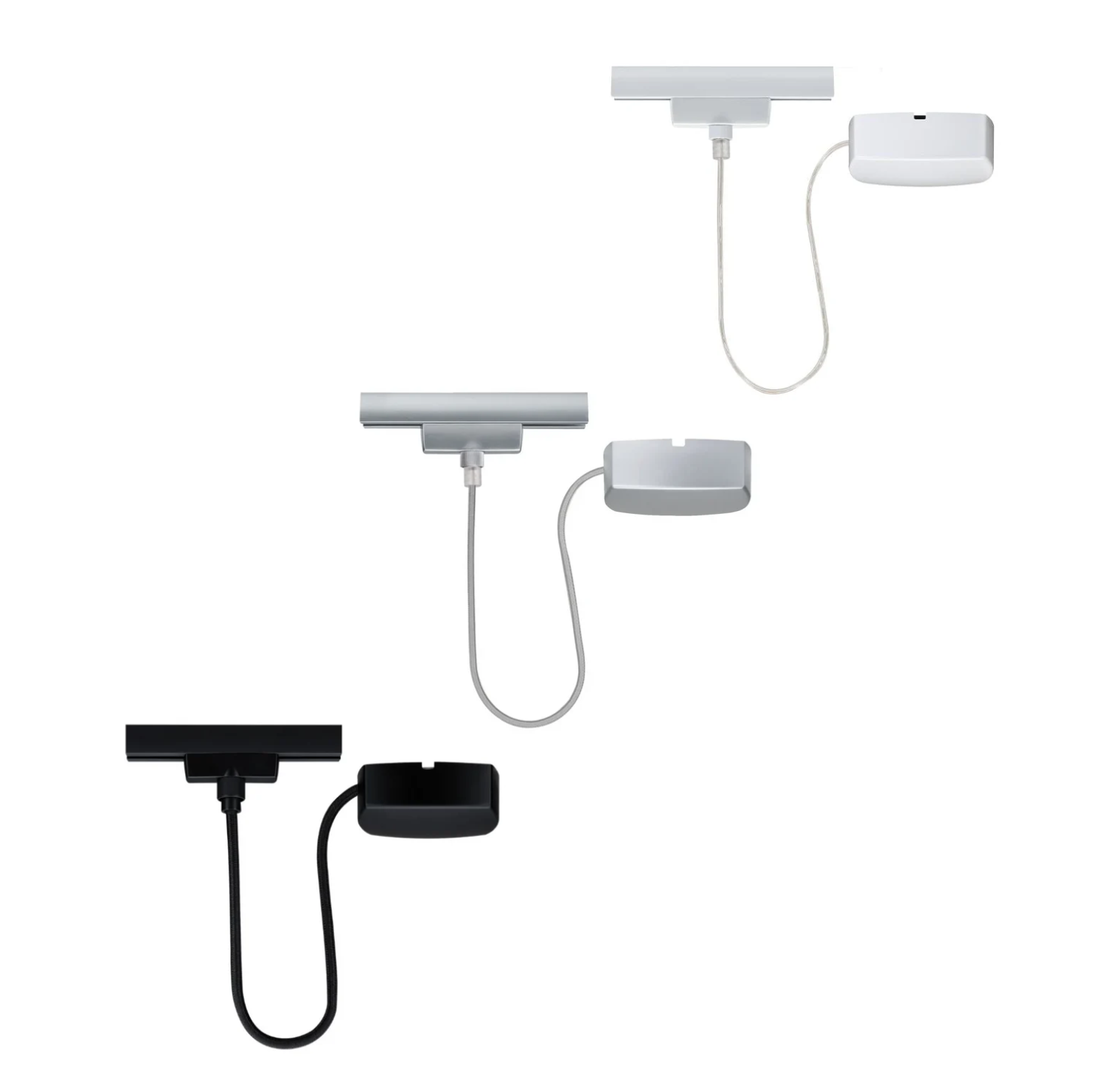 3 - Conector de alimentación central o final Paulmann URail - Iluminación de imágenes con riel de techo